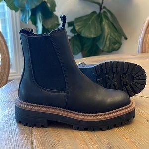 SAM EDELMAN LAGUNA KIDS CHELSEA BOOT Black Leather Size 12 Toddler *LIKE NEW*